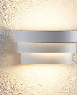 Nástenné svietidlá Arcchio Arcchio Harun LED nástenná lampa 18 cm biela