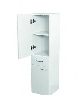 Kúpeľňový nábytok HOPA - Bočná vysoká skrinka Viky D - Smer zatváranie - Pravé (DX) OLNVIKI310P