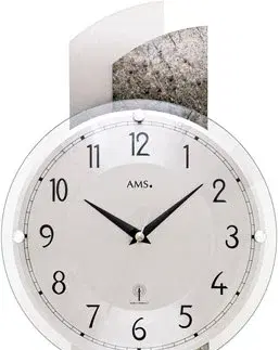 Hodiny Kyvadlové nástenné hodiny 5322 AMS 65cm
