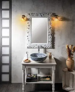 Kúpeľňa SAPHO - CIMBURA umývadlový stolík 100x50x75cm, starobiela CIM150