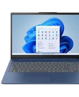 Notebooky Lenovo IdeaPad Slim 3 15IAN8 Intel N100 4GB 128GB-SSD 15,6"FHD IPS AG IntelUHD Win11Home Blue