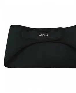 Ľadvinové pásy na otužovanie Ľadvinový pás Agama Nylon X4 4mm čierna - 3XL