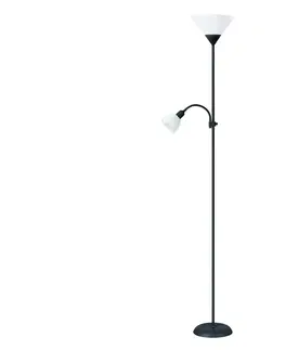 Lampy  Stojacia lampa 1xE27/60W/230V + 1xE14/25W 