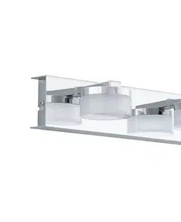 Kúpeľňové zrkadlá Eglo Eglo 96542-LED Stmievateľné kúpeľňové nástenné svietidlo ROMENDO 2xLED/7,2W/ IP44 