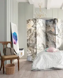 Paravány Paraván Marble Mystery Dekorhome 135x172 cm (3-dielny)