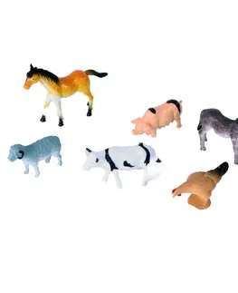 Hračky - figprky zvierat RAPPA - Zvieratá domáce 6 ks na blistru