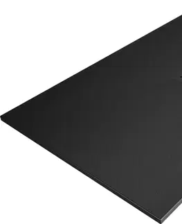Vane MEXEN/S - Hugo sprchová vanička SMC 160x100, čierna, krytka čierna 42701016-B