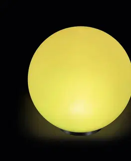 Solárne dekoračné osvetlenie Esotec LED svietidlo Solarball multicolour, Ø 30 cm