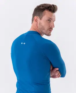 Pánske tričká Pánské funkčné tričko Nebbia 328 blue - M