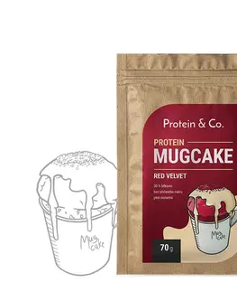Zdravé potraviny Protein & Co. Protein MugCake 70 g Zvoľ príchuť: Red Velvet