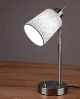Lampy na nočný stolík NOWA GmbH Stolová lampa Lee s ohybným ramenom