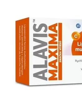 Komplexné vitamíny Alavis Maxima Lipozomálny multivitamín - Alavis 30 kaps.