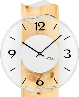 NÁSTENNÉ HODINY AMS Designové nástenné hodiny AMS 9623, 39 cm