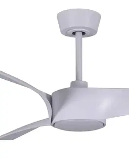 Stropné ventilátory so svetlom Beacon Lighting Stropný ventilátor LED Line, biely