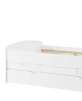 Jednolôžkové postele Szynaka Jednolôžková posteľ s prístelkou NICOLE 01 Prevedenie: Posteľ NICOLE 01