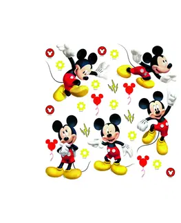 Samolepky na stenu Samolepiaca dekorácia Mickey Mouse, 30 x 30 cm
