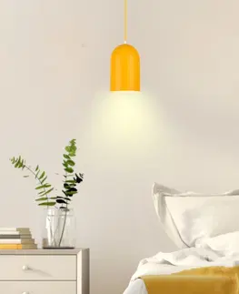 LED osvetlenie Závesná lampa OSS 1xE27 Candellux Žltá