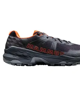 Pánske tenisky Pánske trekingové topánky MAMMUT Sertig II Low GTX® Men Black-Orange - 46