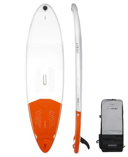 vodné športy Nafukovací paddleboard longboard 500 10' 140 l biely