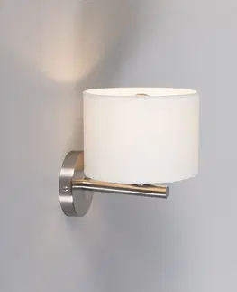 Nastenne lampy Moderné nástenné svietidlo biele okrúhle - VT 1