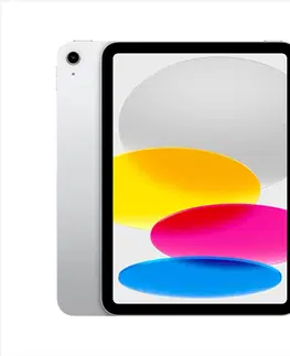Tablety Apple iPad 10.9" (2022) Wi-Fi 256 GB, strieborná MPQ83FDA
