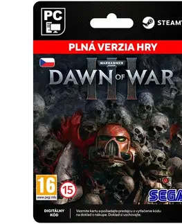 Hry na PC Warhammer 40,000: Dawn of War 3 CZ [Steam]