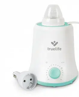 Sterilizátory a ohrievače fliaš Ohrievačka dojčenských flašiek TrueLife Invio BW Single biely/zelený 