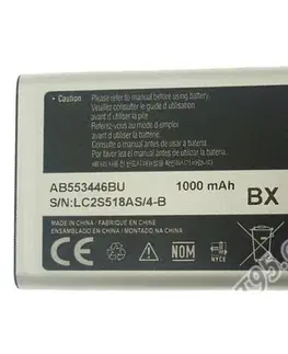 Batérie pre mobilné telefóny - originálne Originálna batéria pre Samsung AB553446BU, (1000mAh) AB553446BU