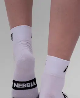 Pánske ponožky Ponožky Nebbia "EXTRA PUSH" crew 128 Black - 35-38
