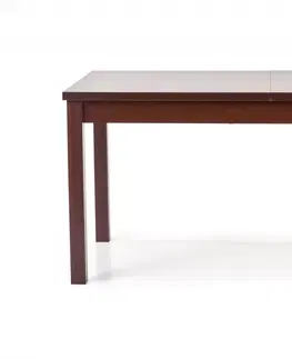 Jedálenské stoly Rozkladací jedálenský stôl MAURYCY Halmar Dub sonoma / biela