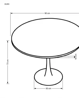 Jedálenské stoly Jedálenský stôl OLMO Halmar