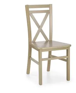 Drevené stoličky Stolička Dariusz 2 drevo/MDF sonoma 45x49x90
