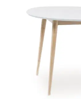 Jedálenské stoly KLARSON okrúhly jedálenský stôl