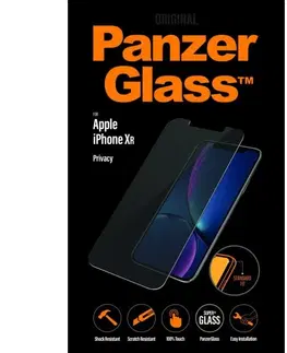 Tvrdené sklá pre mobilné telefóny Ochranné temperované sklo PanzerGlass s privátnym filtrom pre Apple iPhone Xr P2638