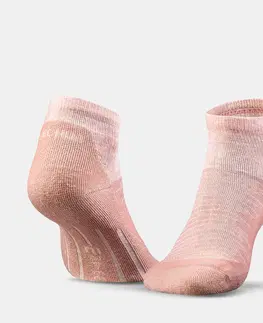 ponožky Ponožky Hike 100 polovysoké 2 páry ružové a sivé
