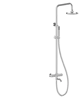 Kúpeľňa HOPA - Nástenný termostatický sprchový a vaňový set VEO chróm BABPVNTICH
