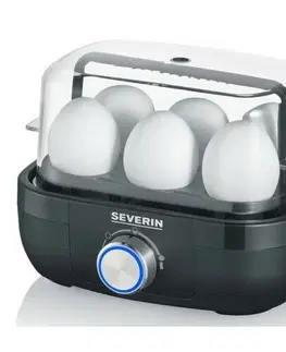 Kuchynské spotrebiče Severin EK 3166 varič vajec, čierna