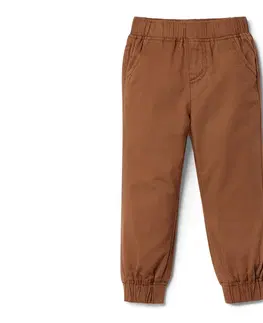 Pants Detské navliekacie nohavice »ELLA«, hnedé