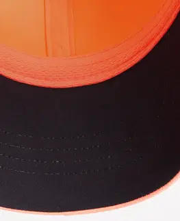 čiapky Športová šiltovka TC 500 T56 oranžová