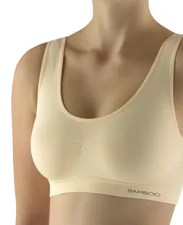 Dámske spodky Podprsenkový top so širokými ramienkami EcoBamboo telová - M/L