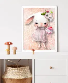 Obrazy do detskej izby Obrazy na stenu do detskej izby - Zajačik