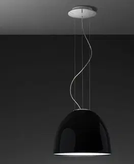 Závesné svietidlá Artemide Artemide Nur Mini Gloss závesná lampa čierna