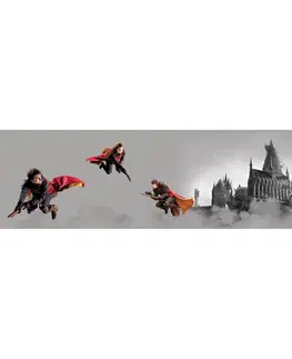 Tapety Samolepiaca bordúra Harry Potter Metlobal, 500 x 9,7 cm
