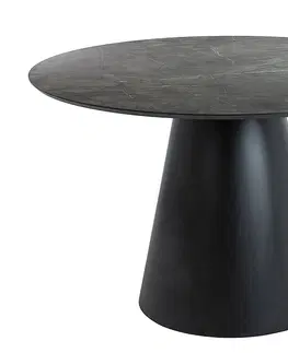 Jedálenské stoly Jedálenský stôl ANGEL Signal Orech / čierna