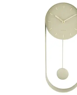 Hodiny Dizajnové kyvadlové nástenné hodiny KA5822OG Karlsson 50cm