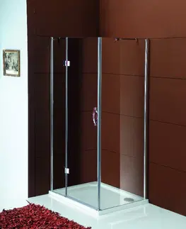 Sprchové dvere GELCO - Legro štvorcová sprchová zástena 1000x1000 L/P varianta GL1110GL5610