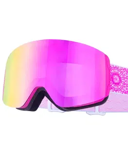 Lyžiarske okuliare Lyžiarske okuliare LACETO Snowdrift - ružové