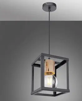 Moderné lampy do obývačky Luster 15476H Čierno-zlatá LW1
