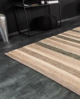 Koberce LuxD Dizajnový koberec Panay 230 x 160 cm béžovo-hnedý - konope