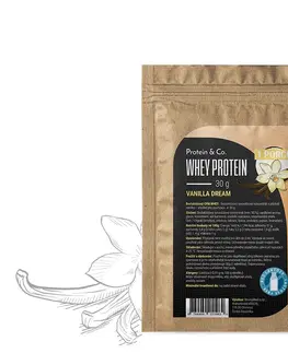 Športová výživa Protein & Co. Bezlaktózový CFM Whey - 1 porcia 30 g Zvoľ príchuť: Strawberry milkshake